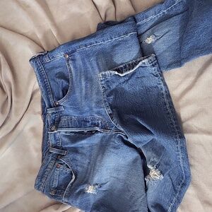 Levi vintage 501 skinny button fly high waist  jeans